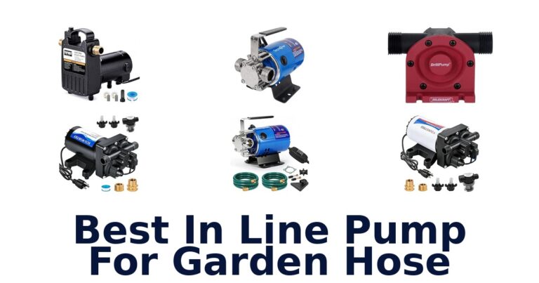 Best In Line Pump For Garden Hose