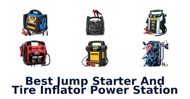 Best Jump Starter And Tire Inflator Power Station