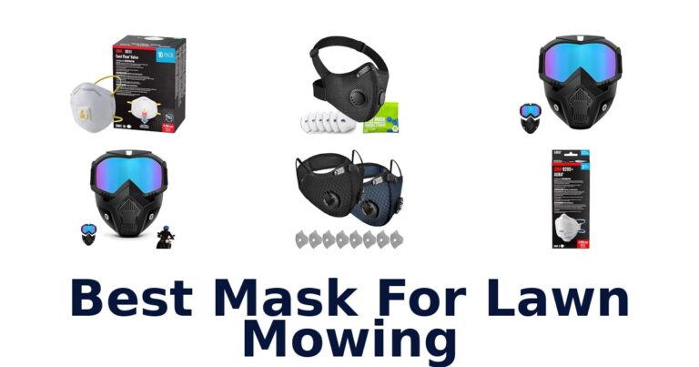 Best Mask For Lawn Mowing: Compare Reusable Masks and N95s Best Mask For Lawn Mowing