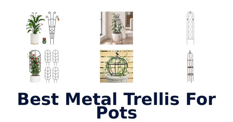 Best Metal Trellis For Pots