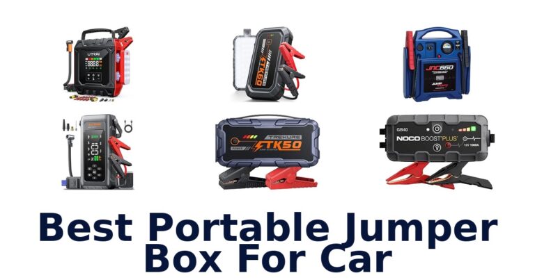 Best Portable Jumper Box For Car: 10 Options Compared Best Portable Jumper Box For Car