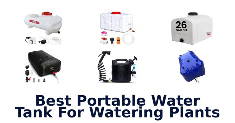 Best Portable Water Tank For Watering Plants