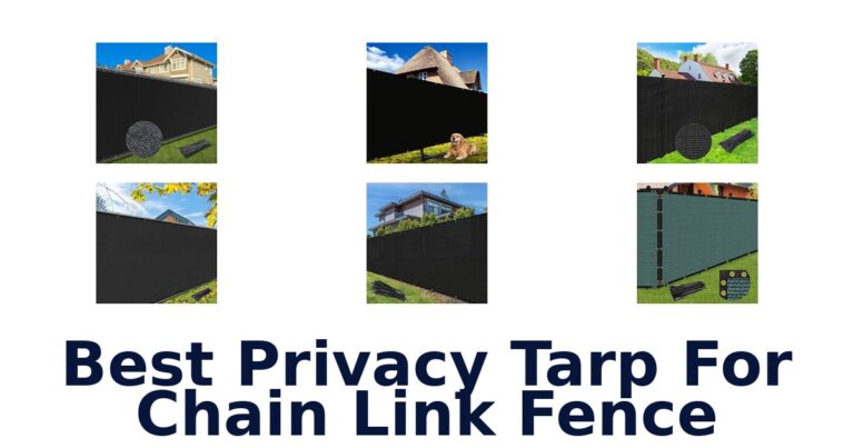 Best Privacy Tarp For Chain Link Fence: 10 Mesh Screens Compared Best Privacy Tarp For Chain Link Fence