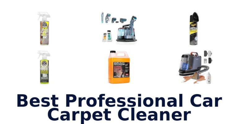 Best Professional Car Carpet Cleaner