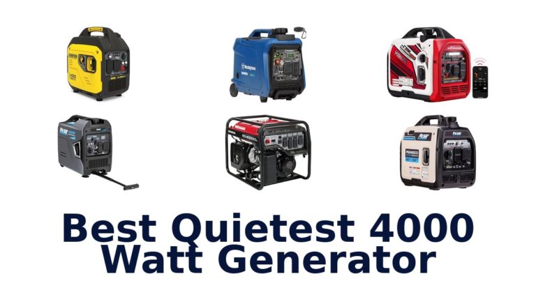 Best Quietest 4000 Watt Generator for Camping and RVs Best Quietest 4000 Watt Generator