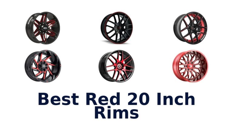 Best Red 20 Inch Rims for Different Vehicle Fitments Best Red 20 Inch Rims