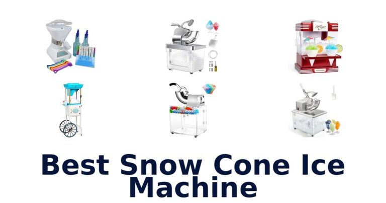 Best Snow Cone Ice Machine