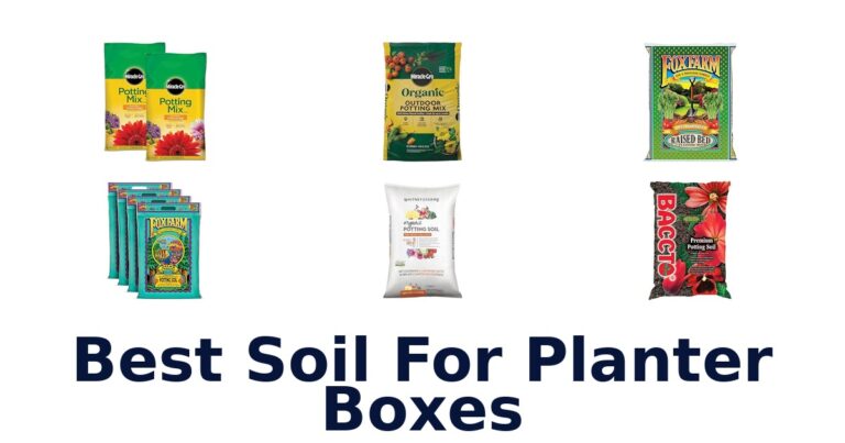 Best Soil For Planter Boxes: 10 Options Compared Best Soil For Planter Boxes