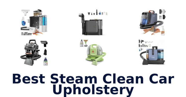 Best Steam Clean Car Upholstery for Car Seats and Interiors Best Steam Clean Car Upholstery