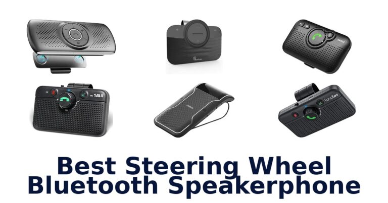 Best Steering Wheel Bluetooth Speakerphone for Hands-Free Calls Best Steering Wheel Bluetooth Speakerphone
