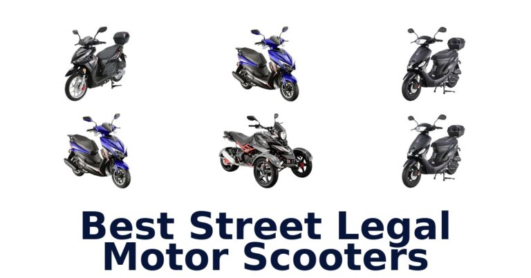 Best Street Legal Motor Scooters for Commuting and More Best Street Legal Motor Scooters