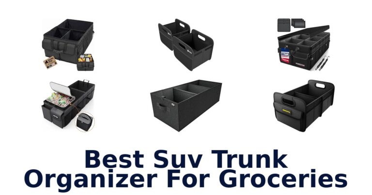 Best Suv Trunk Organizer For Groceries