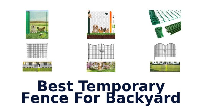 Best Temporary Fence For Backyard