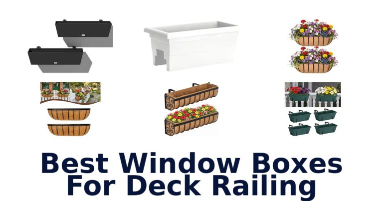 Best Window Boxes For Deck Railing for Different Railings Best Window Boxes For Deck Railing
