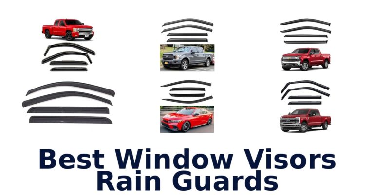 Best Window Visors Rain Guards for Trucks and Cars Best Window Visors Rain Guards